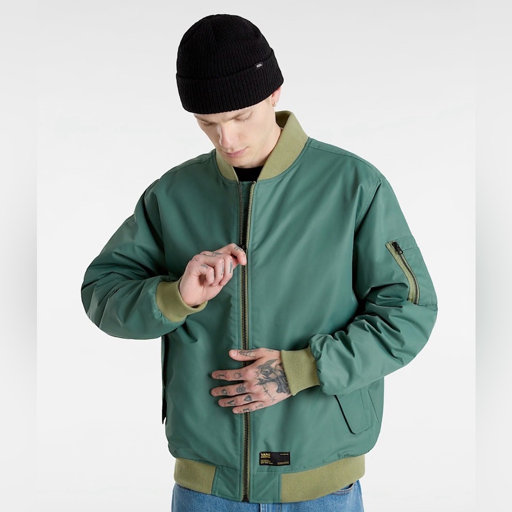 Vans Copley Bomber Jacket Sz XL - Picture 7 of 8